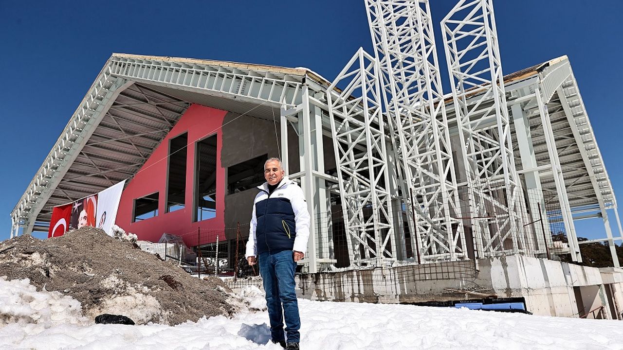 Büyükşehir’den Denizli Kayak Merkezi’ne yeni sosyal tesis