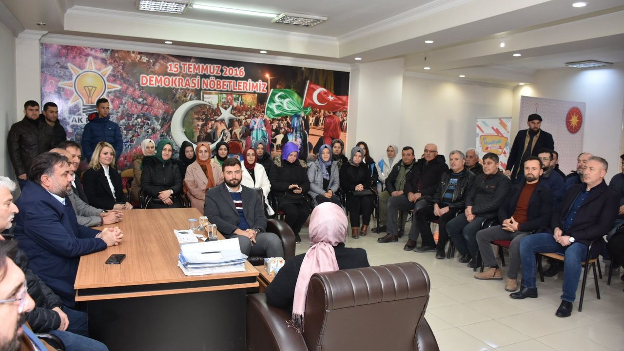 AK Parti Balıkesir Dursunbey ramazan ziyareti