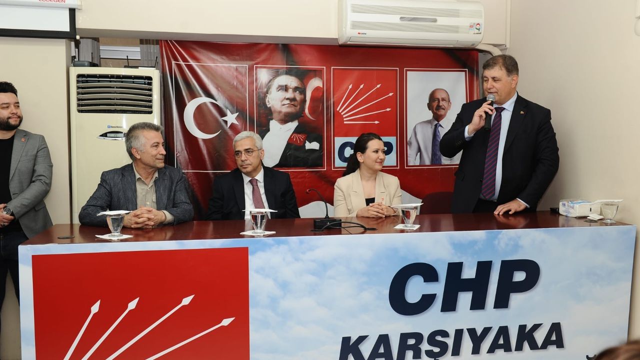 CHP Karşıyaka'da bayramlaşma töreni