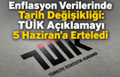 Enflasyon Verilerinde Tarih Değişikliği: TÜİK Açıklamayı 5 Haziran’a Erteledi
