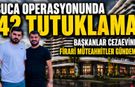 BUCA OPERASYONUNDA 42 TUTUKLAMA! BAŞKANLAR CEZAEVİNDE, FİRARİ MÜTAHHİTLER GÜNDEMDE