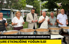 ATAŞEHİR MAHALLE MUHTARI NESRİN ERDOĞAN’IN AŞURE ETKİNLİĞİNE YOĞUN İLGİ
