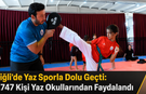 Çiğli’de Yaz Sporla Dolu Geçti: 1.747 Kişi Yaz Okullarından Faydalandı