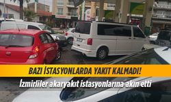 İzmirliler akaryakıt istasyonlarına akın etti