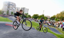 Karşıyaka’da Zeynep Aslan Bisiklet Parkuru açıldı