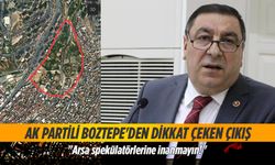 AK Partili Boztepe'den dikkat çeken çıkış