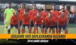 Ataşehir 1881 deplasmanda kazandı