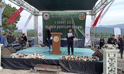 İzmir’de “6 Şubat 2023 Deprem Şehitleri Hatıra Ormanı Fidan Dikim Töreni” yapıldı