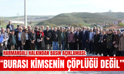 Harmandalı Halkının Çöp İsyanı Devam Ediyor