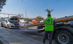 Büyükşehir’den trafiğe anında müdahale