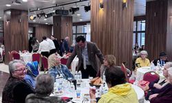 Huzurevinde iftar buluşması