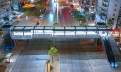 Yeni Girne Yaya Üst Geçidi hizmete açıldı