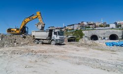 Onat Tüneli’nde çalışmalar sürüyor