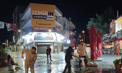 Çiğli’de Bayram Temizliği Gece Yarısına Kadar Sürdü