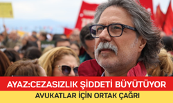 AYAZ: “CEZASIZLIK ŞİDDETİ BÜYÜTÜYOR: AVUKATLAR İÇİN ORTAK ÇAĞRI”