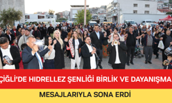 Çiğli’de Hıdrellez Şenliği Birlik ve Dayanışma Mesajlarıyla Sona Erdi