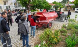 Traktörler hazır gözler ormanda