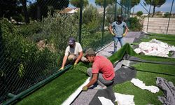 Çeşme Belediyesinden park ve spor alanlarında kapsamlı yenileme