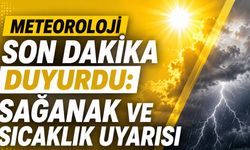 Meteoroloji Son Dakika Duyurdu: Sağanak ve Sıcaklık Uyarısı