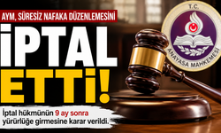 AYM’den Süresiz Nafaka Kararı: Düzenleme İptal Edildi