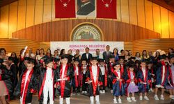KEMALPAŞA'DA MİNİKLERİN MEZUNİYET COŞKUSU