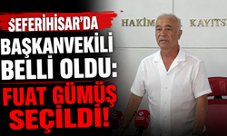 Seferihisar’da Başkanvekili Fuat Gümüş Oldu