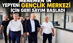 Menemen'in yepyeni gençlik merkezi için geri sayım başladı