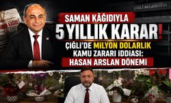 Saman Kâğıdıyla 5 Yıllık Karar! Çiğli'de Milyon Dolarlık Kamu Zararı İddiası Hasan Arslan Dönemi
