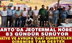 VARTO’DA JEOTERMAL NÖBETİ 83 GÜNDÜR SÜRÜYOR TÜRKİYE VE AVRUPA’DAKİ GURBETÇİLERDEN DİRENİŞE TAM DESTEK