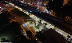 Bornova’nın en işlek noktası artık ışıl ışıl