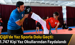 Çiğli’de Yaz Sporla Dolu Geçti: 1.747 Kişi Yaz Okullarından Faydalandı
