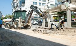 Bostanlı Cemal Bülbül Sokak’ta yenileme hamlesi başladı