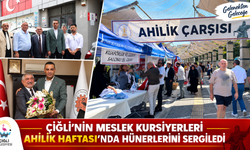 Çiğli’nin Meslek Kursiyerleri Ahilik Haftası’nda Hünerlerini Sergiledi