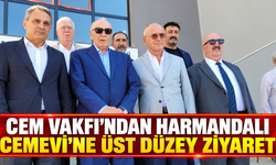 CEM VAKFI’NDAN HARMANDALI CEMEVİ’NE ÜST DÜZEY ZİYARET