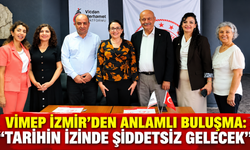 VİMEP İZMİR’DEN ANLAMLI BULUŞMA: “TARİHİN İZİNDE ŞİDDETSİZ GELECEK”