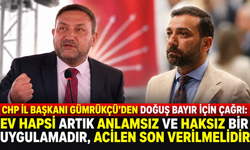 CHP İL BAŞKANI GÜMRÜKÇÜ’DEN DOĞUŞ BAYIR İÇİN ÇAĞRI