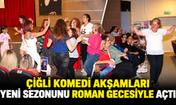 Çiğli Komedi Akşamları Yeni Sezonunu Roman Gecesiyle Açtı