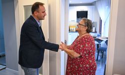 Başkan Eşki’den vefa ziyareti "Her şartta Bornovalıların yanındayız"