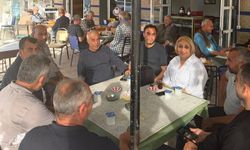Başkan V. Şen Pazar Mesaisinde