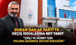 DURAN’DAN AK PARTİ’YE GEÇİŞ İDDİALARINA NET YANIT ÇİĞLİ YE HİZMET İÇİN YOLUMA BAĞIMSIZ DEVAM EDECEĞİM”