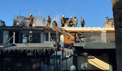 İzmir’de itfaiyenin hızlı müdahalesi faciayı önledi