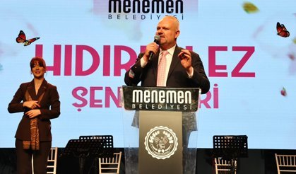 Menemen'de on binler, Hıdırellez coşkusunda buluştu