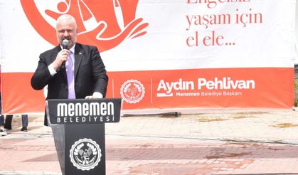 Başkan Pehlivan: Mesele engelleri sevgiyle birlikte aşabilmektir