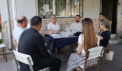 BAŞKAN TETİK’TEN MAHALLELERE ZİYARET TURU