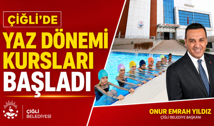 Çiğli’de Yaz Dönemi Kursları Başladı
