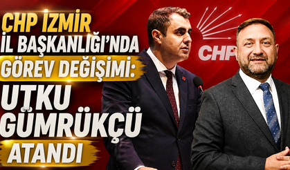 CHP İzmir İl Başkanlığı’nda Görev Değişimi: Utku Gümrükçü Atandı