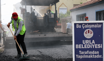 URLA’DA ASFALT SEFERBERLİĞİ: ALTYAPI BÜYÜK ÖLÇÜDE TAMAMLANDI, YOLLAR YENİLENİYOR