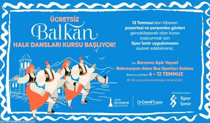 İzmir’de Balkan Halk Dansları kursu başlıyor