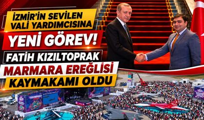 İzmir’in Sevilen Vali Yardımcısına Yeni Görev! Fatih Kızıltoprak Marmara Ereğlisi Kaymakamı Oldu