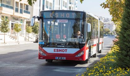 İzmir’de ESHOT Hatlarında Geçici Düzenleme